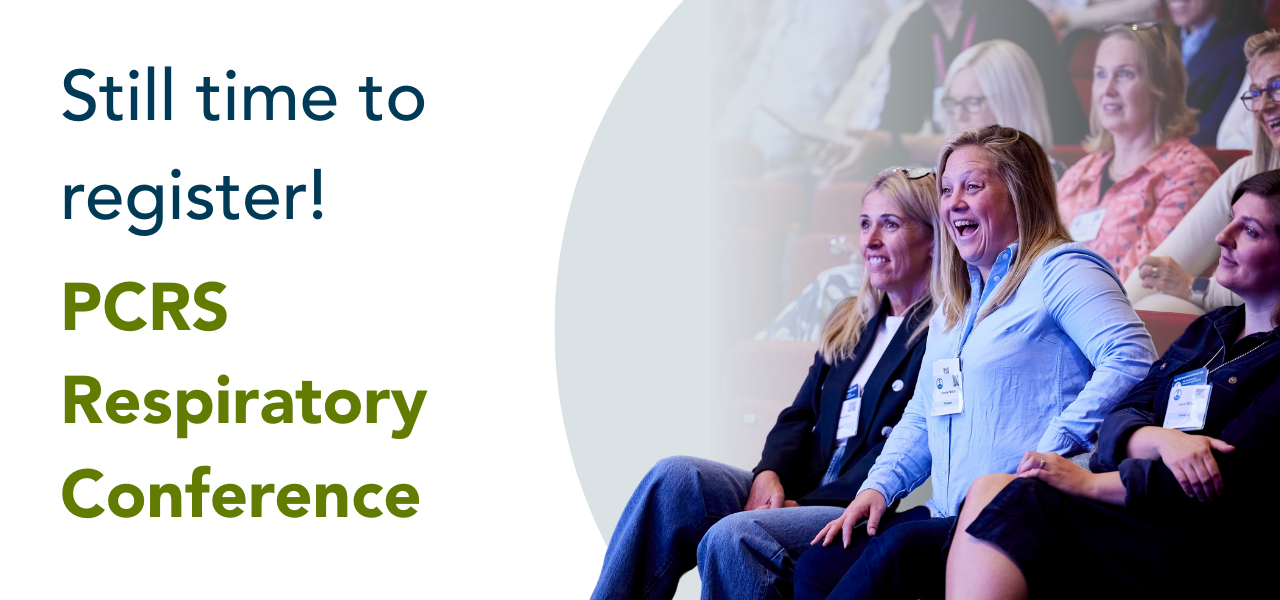 PCRS Respiratory Conference - Still time to register!