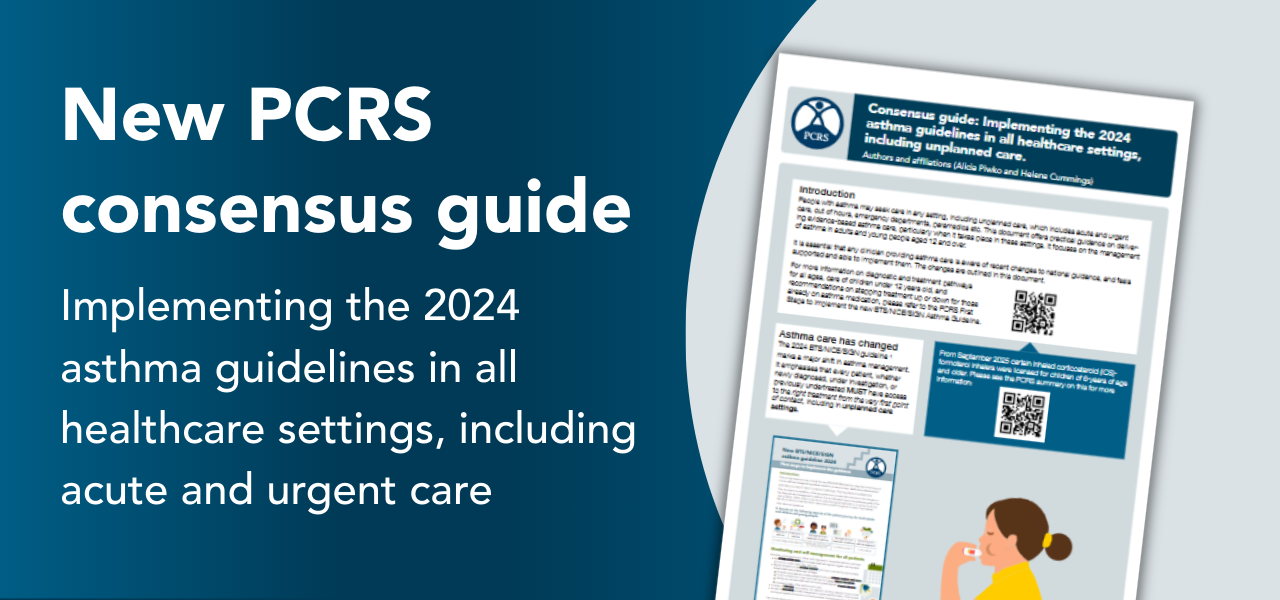 New PCRS consensus guide: Implementing the 2024 asthma guidelines in all healthcare settings
