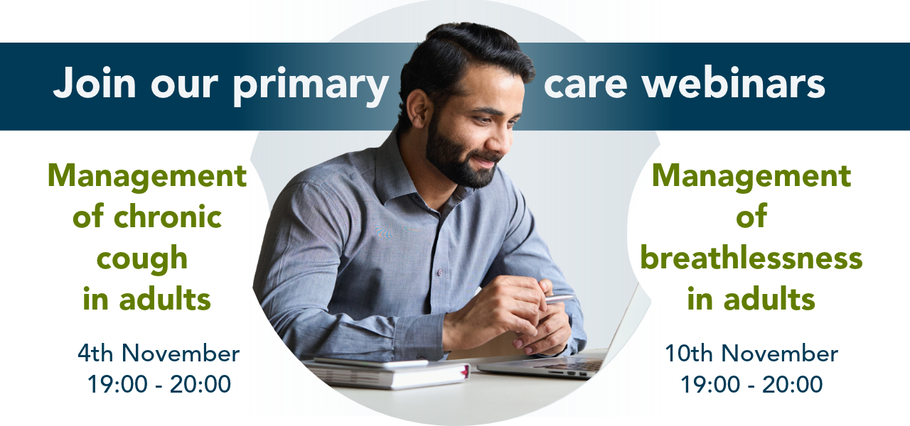 Webinars | Management of chronic cough and breathlessness in adults within primary acre