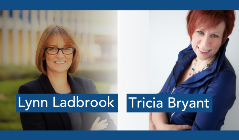 Headshots of Lynn Ladbrook and Tricia Bryant