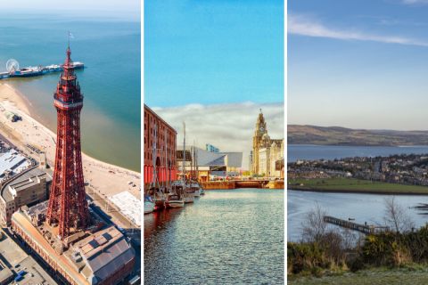 Blackpool, Liverpool, Inverclyde 