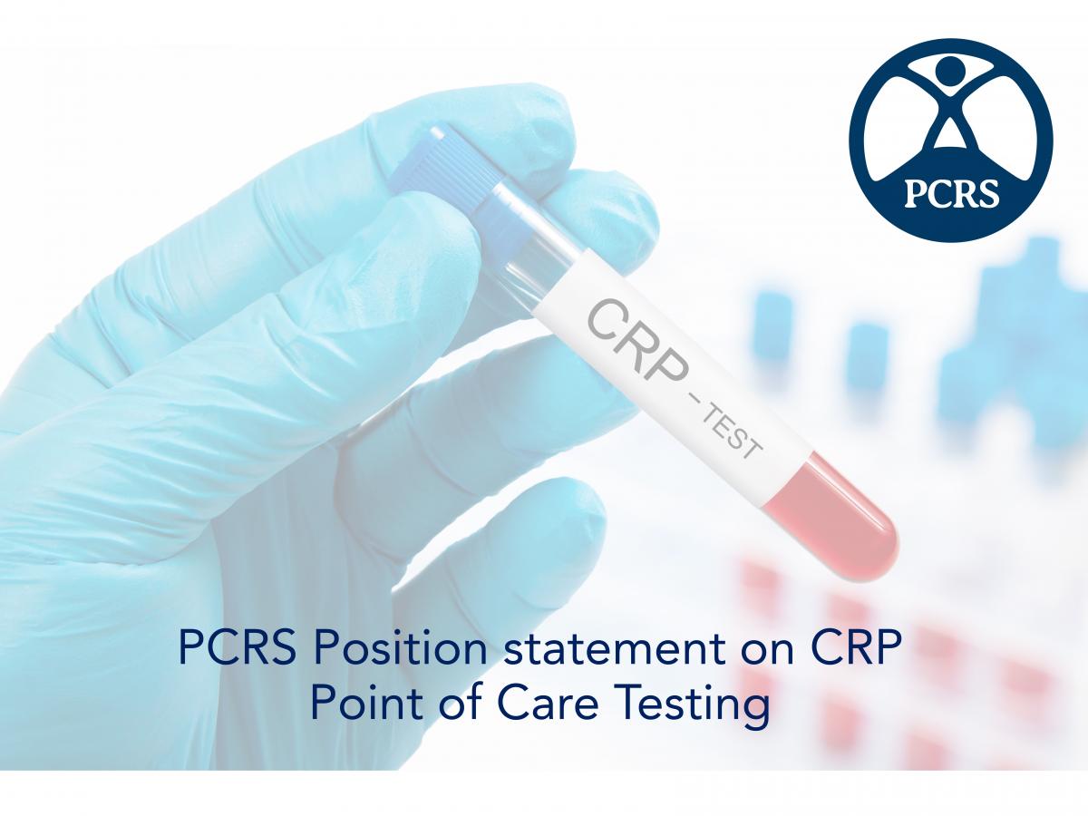 position statement CRP POC testing