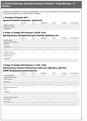 Post-Event Evaluation  Primary Care Respiratory Society